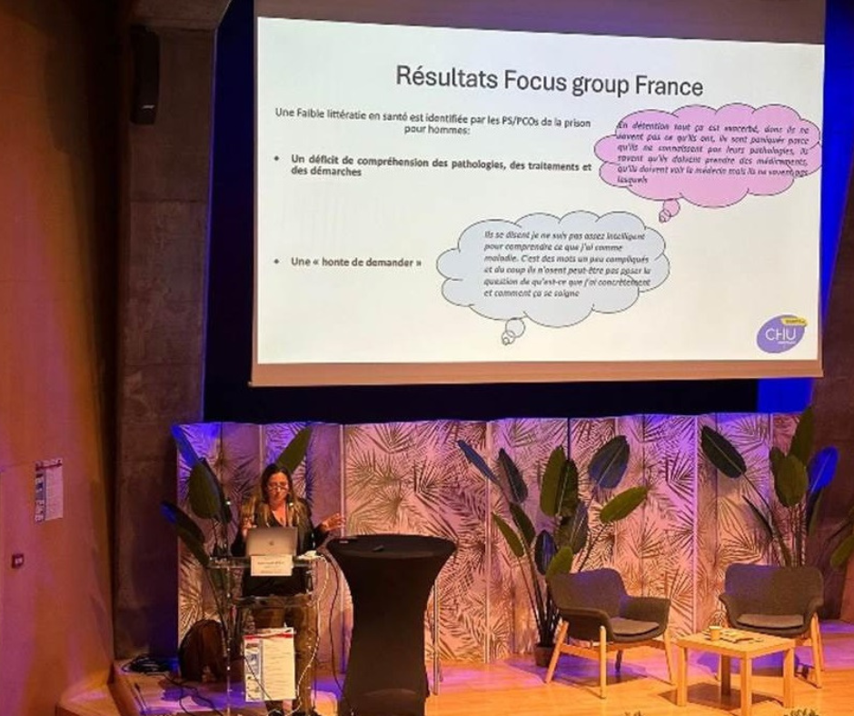 PARTNER presented at the 25th Mediterranean Conference of Prison Health Units